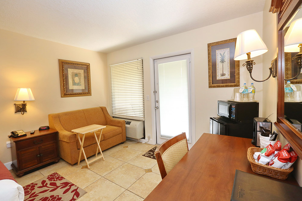 Garden View Handicap Accessible Room Entrance