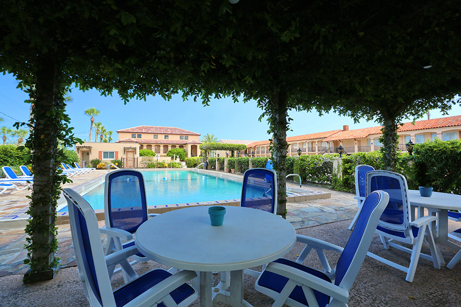 60 foot outdoor heated pool