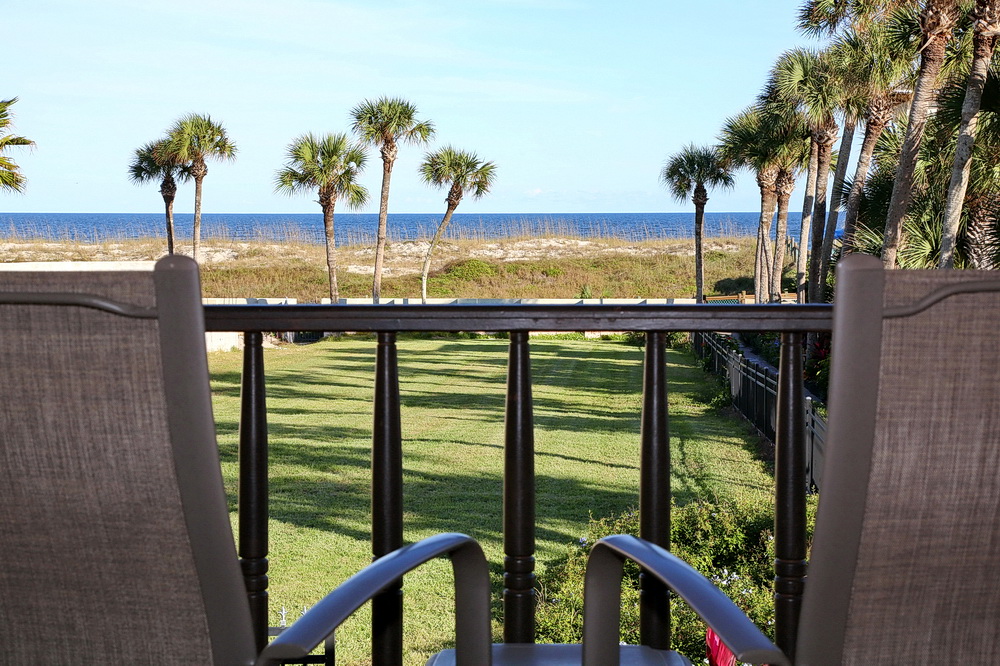 View from Oceanview Room with Two Queen Beds