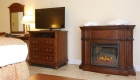 Oceanside Fireplace in Room