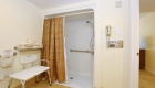 Garden View Handicap Accessible Room Shower