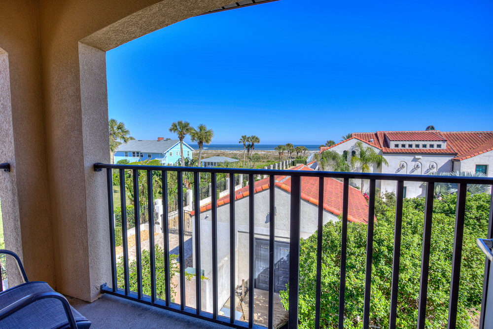 Ocean View from Two-story Townhouse Suites